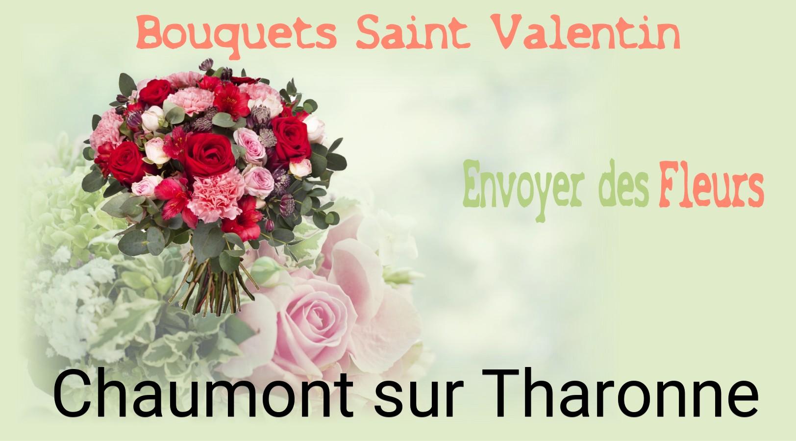 Roses de Saint-Valentin livrées à Chaumont-sur-Tharonne